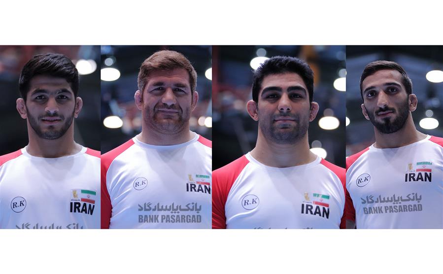 کشتی آزاد جهانی 2018 مجارستان – نمایندگان 4 وزن نخست ایران حریفان خود راشناختند