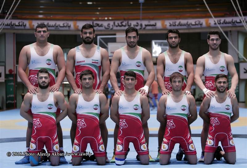 5 وزن نخست کشتی فرنگی زیر 23 سال جهان- خدری، دلخانی، چوبچیان، فلاح و یوسفی حریفان خود را شناختند