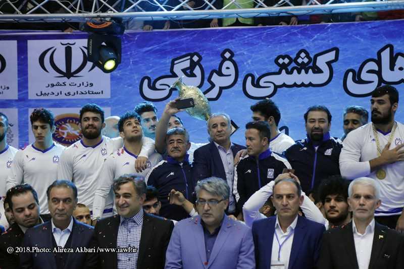 بیمه رازی قهرمان پنجمین دوره رقابت های کشتی فرنگی جام باشگاه های جهان شد