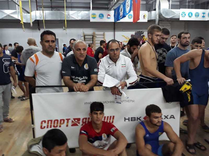 جام بین المللی کشتی آزاد دیمیتری کرکین- روسیه ، وزن کشی 4 وزن اول انجام شد