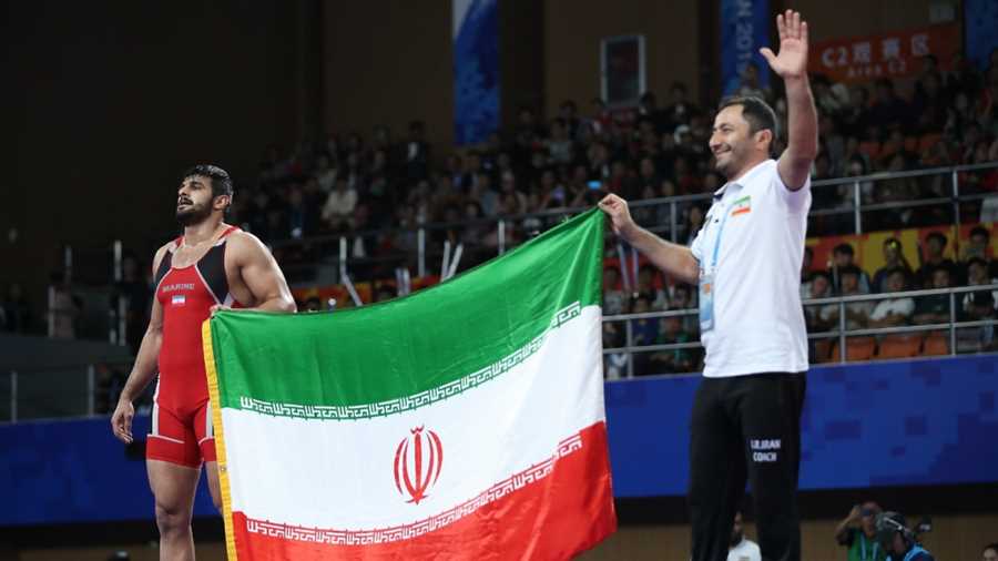کشتی آزاد بازی های نظامیان 2019 جهان – ایران با 3 مدال طلا، نقره و برنزبه کار خود پایان داد
