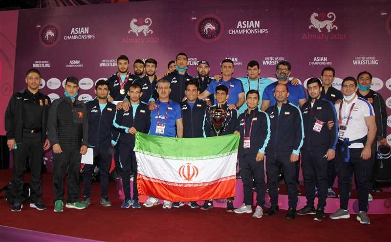 فرنگی کاران ایران قهرمان سال 2021 آسیا شدند