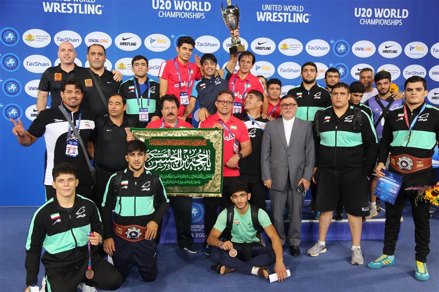 ایران قهرمان کشتی فرنگی جوانان 2022 جهان شد