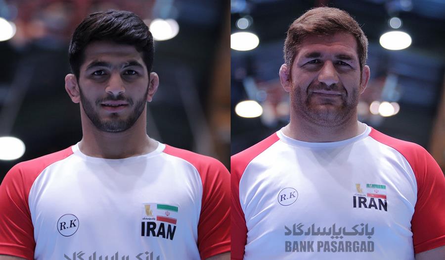 2 مدال برنز حسن یزدانی و پرویز هادی سهم ایران در 4 وزن نخست کشتی آزاد جهانی 2018 مجارستان