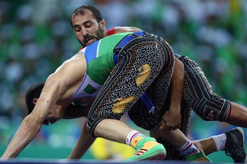 کشتی پهلوانی ایران در بازی های داخل سالن آسیا، به سه مدال طلا دست یافت